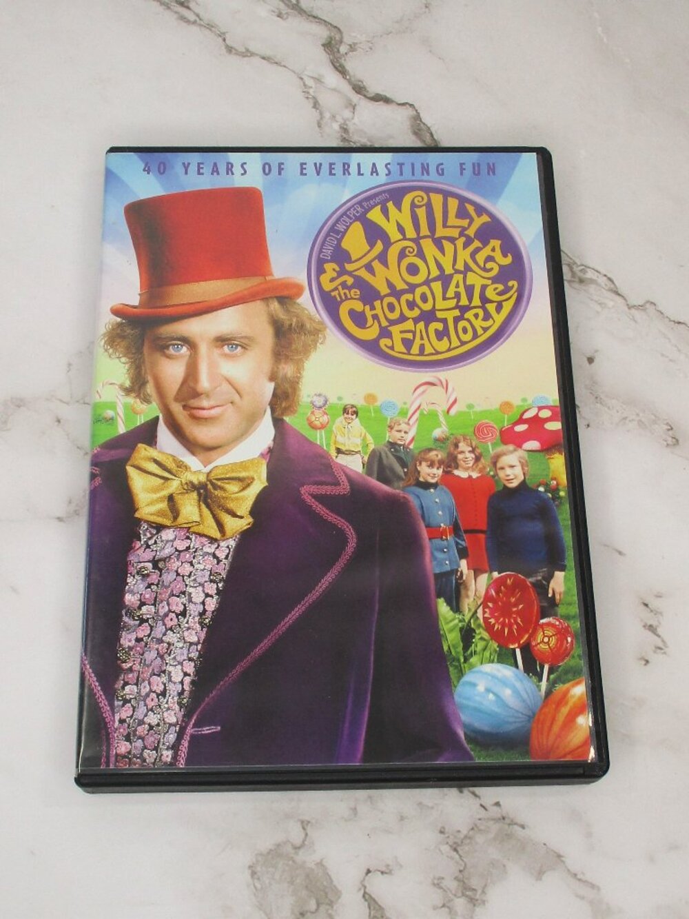 Willy Wonka & The Chocolate Factory (DVD 2011) 40th Anniversary Classic